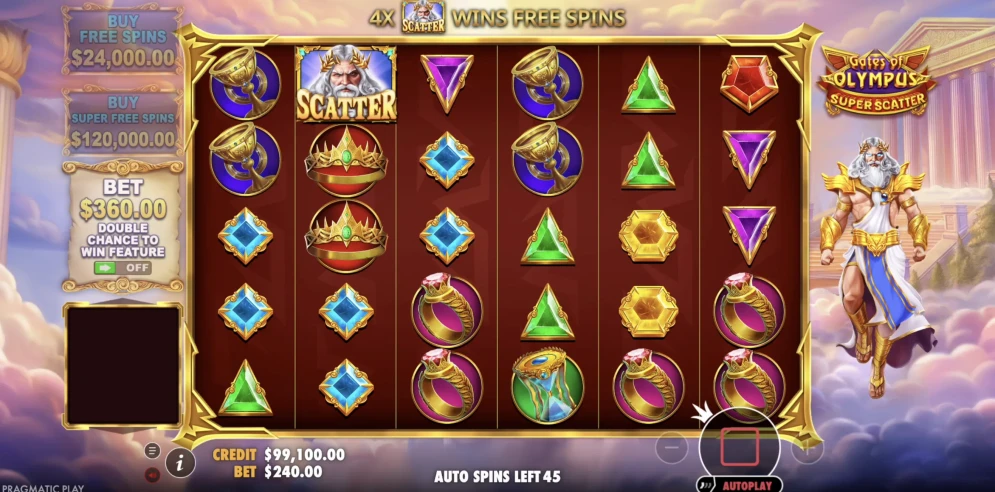 Gates of Olympus Super Scatter