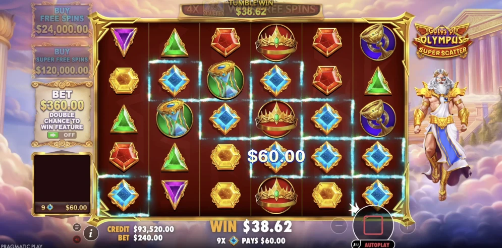Gates of Olympus Super Scatter Slot