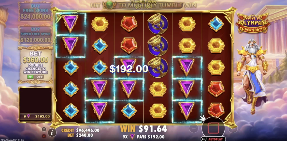 Gates of Olympus Super Scatter Slot